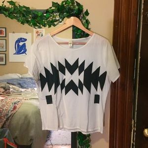 Uzi NYC Navajo printed top